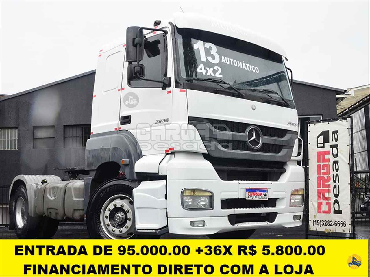CAMINHAO MERCEDES-BENZ MB 2036 Cavalo Mecânico Cavalo 4x2 Carga Pesada Caminhões SAO PAULO SÃO PAULO SP